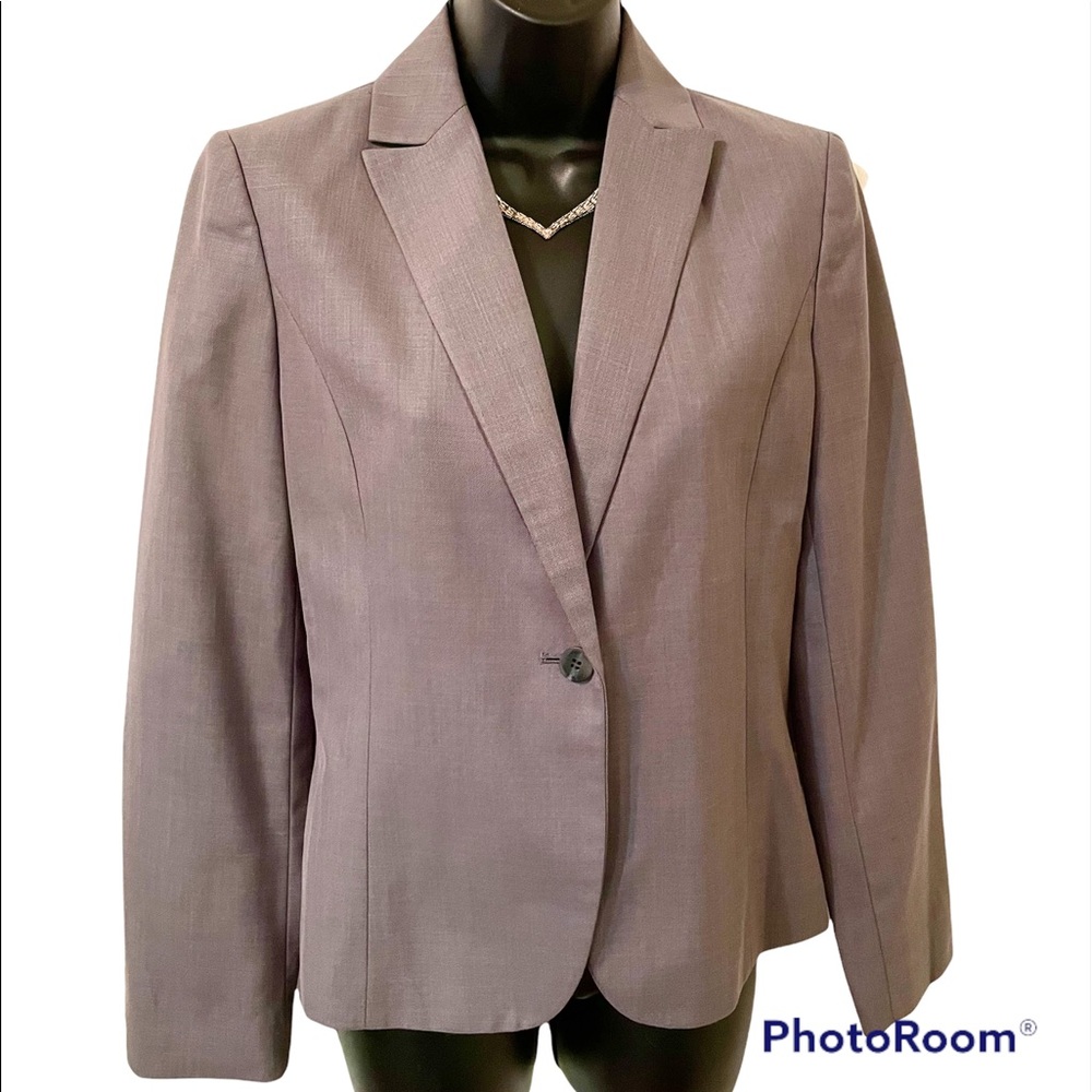 Flawless Gray Calvin Klein Blazer Suit Coat, Size 2